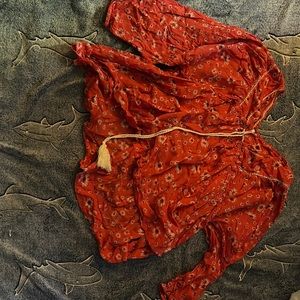 Mce people Floral peasant tops